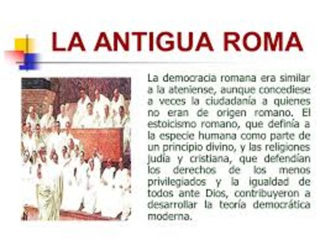 Democracia en Roma