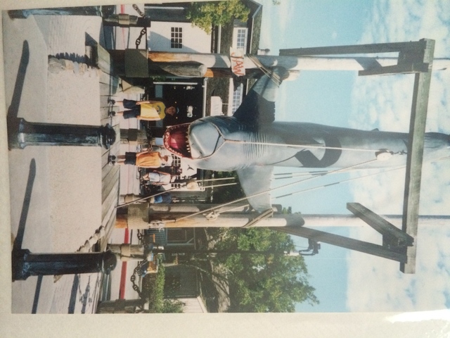 Posing with our catch of the day