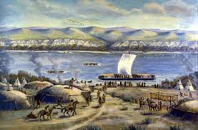 Sacagawea returns to Five Villages