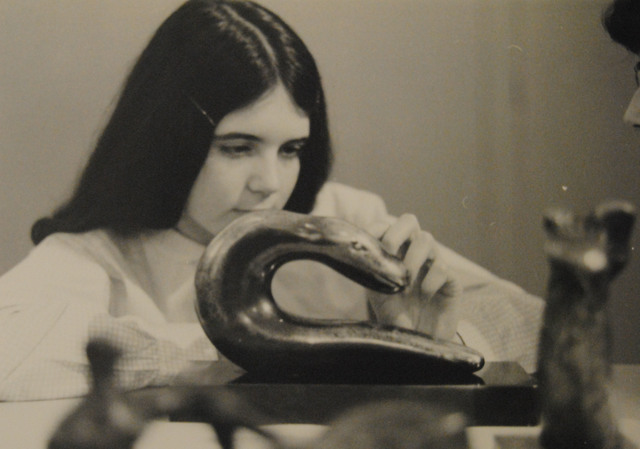 Escultura para ciegos y ciegos parciales