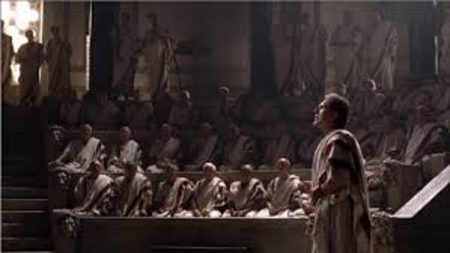 a.c. Se crea el senado