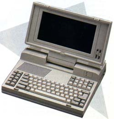 PC-compatible laptop computers became available