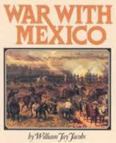 Congress declares war on Mexico