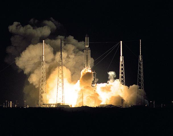 Launch from Cape Canaveral Air Force Station, Florida.