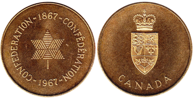 Birth year of Canadion federation