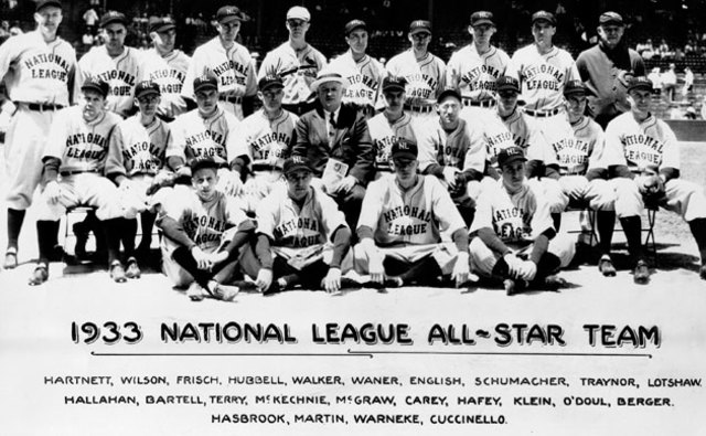 First MLB allstar game