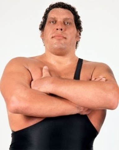 André el "Gigante", de nacionalidad francesa, es el hombre más alto de la WWE  hasta la actualidad