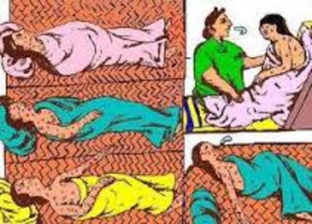 primera epidemia de viruela