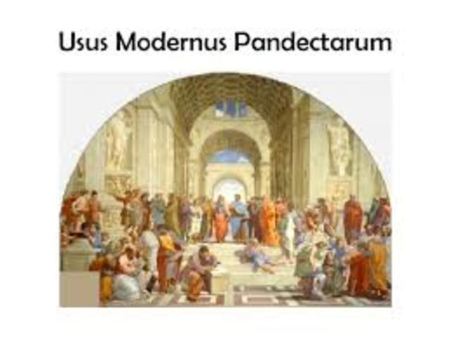 usus modernus pandectarum