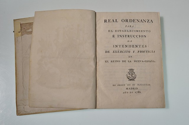 La ordenanza de intendentes