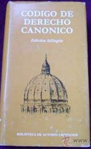 Promulgacion del nuevo Codigo canonico