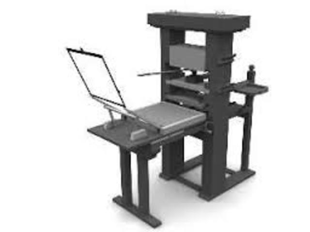 Invention of the printing press