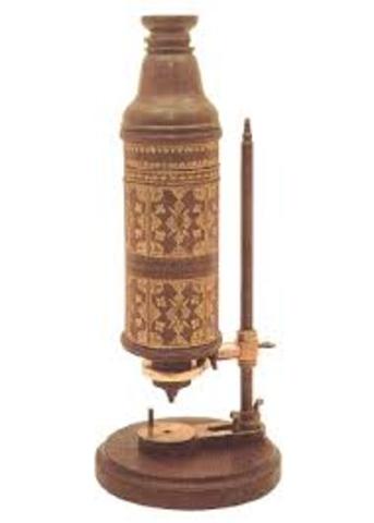 Robert Hooke- reflective microscope