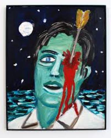 Most famous injury was an arrow in the eye