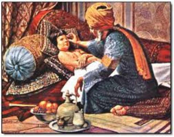 Rhazes discovered difference between smallpox and measles