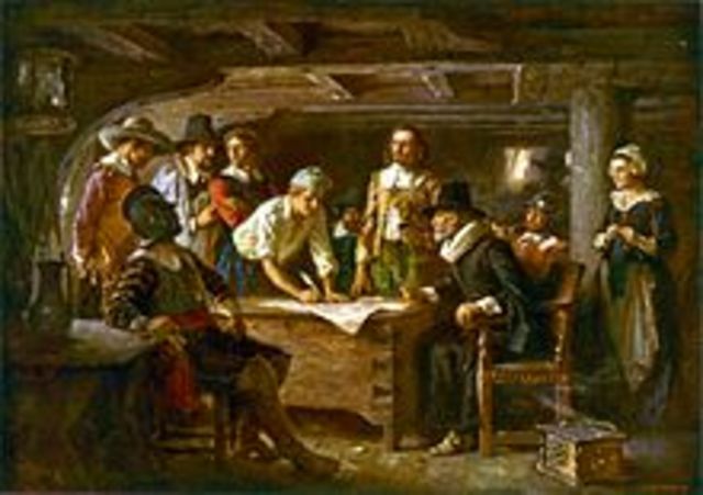 Mayflower Compact written