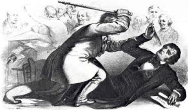 The Caning of Charles Sumner