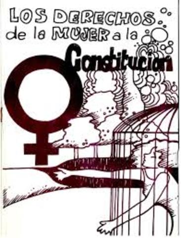 se reconoció la igualdad política y jurídica de las personas de ambos sexos