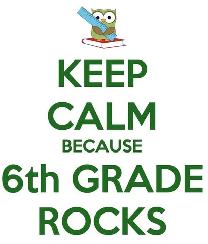 I started 6th grade.