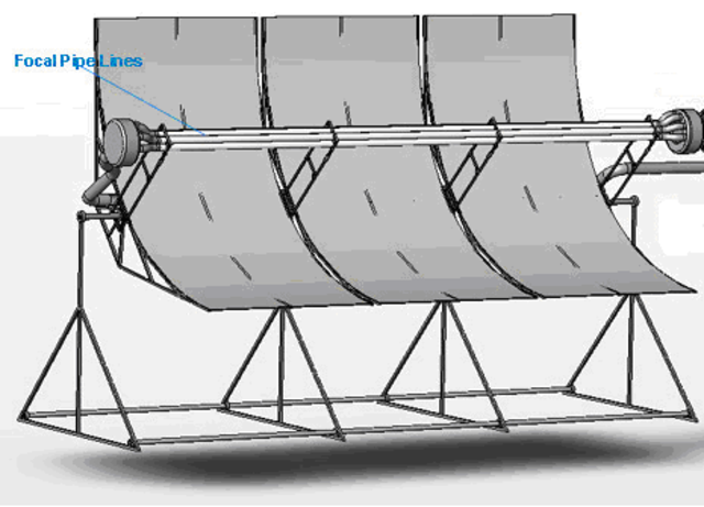 First Solar Power System Developed in France