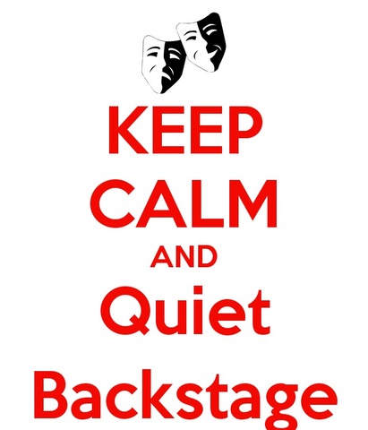 #3 - Be Quiet Back Stage