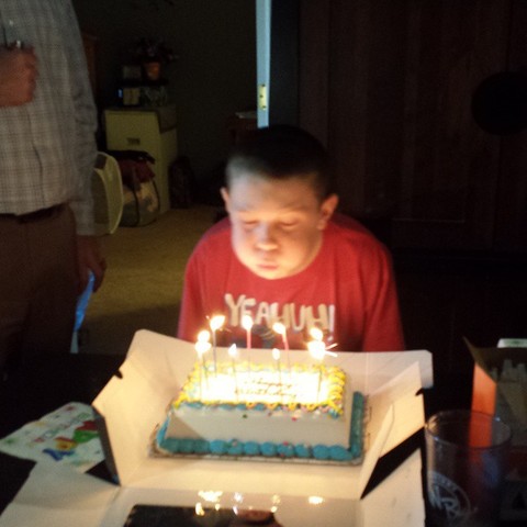 Braden turns 10!  :)