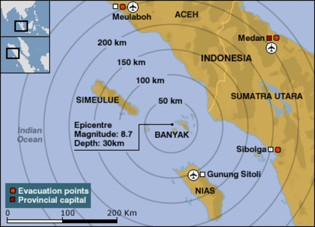 Nias earthquake
