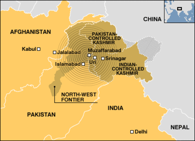Kashmir Earthquake.
