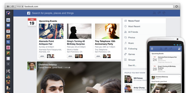 REDISEÑO DE FACEBOOK