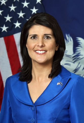 Govener Nikki Haley elected