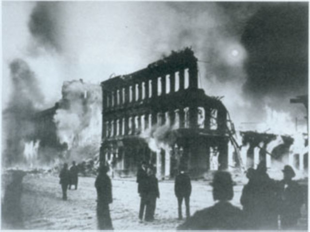 San Francisco earthquake and three-day fire; more than 500 dead