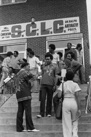 Martain Luther King Jr. Becomes Chairman of the SCLC