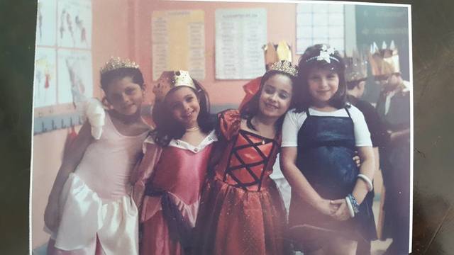 Primeiro ano com a Giulia e  Flavia