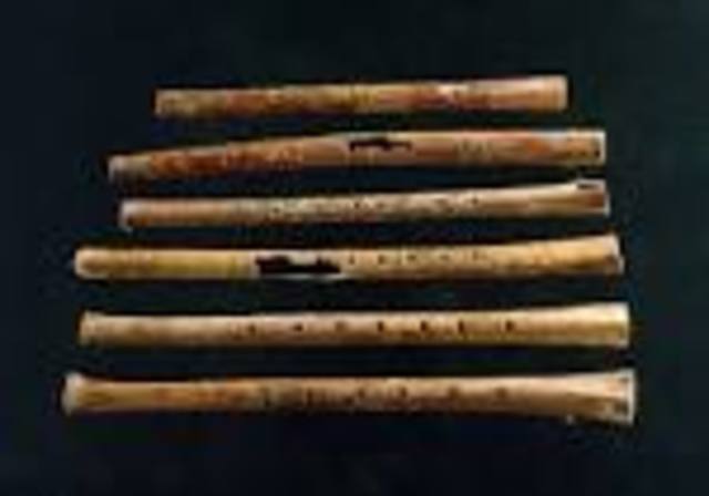 The First Flutes 40985 B.C.