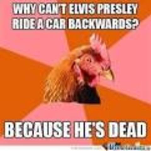 The death of Elvis Presley