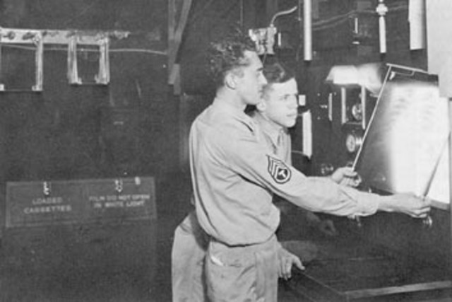 Training materials during WWII