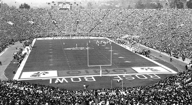 First Rose Bowl game played