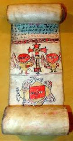 Healing scrolls were originated