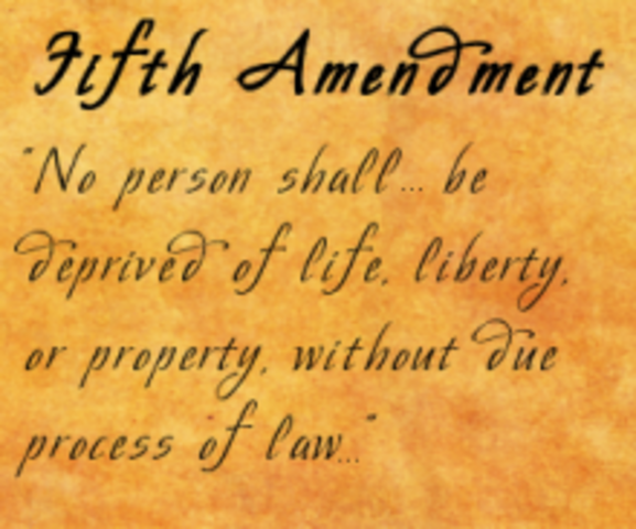 Fifth Amendment