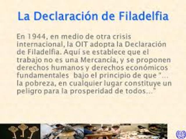 Declaración de Filadelfia 1944