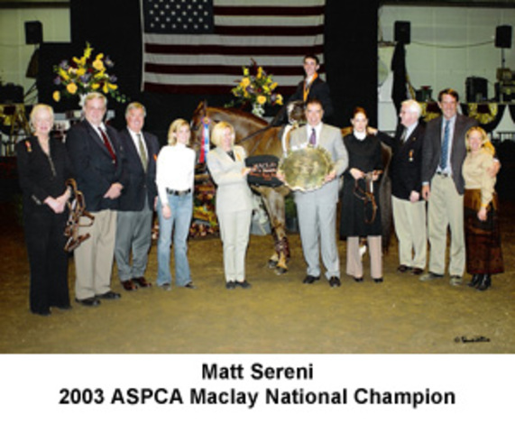 Matthew Sereni wins Maclay Finals