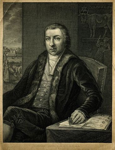 English doctor Edward Jenner found that milkmaids exposed to cowpox did not get smallpox