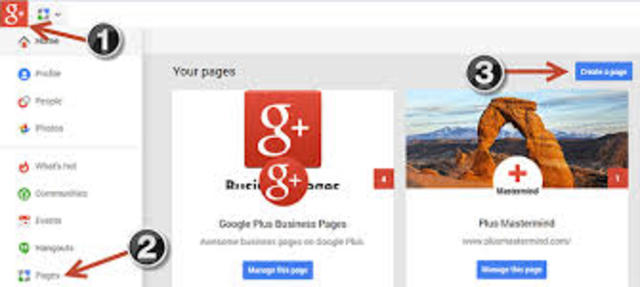 Google + created