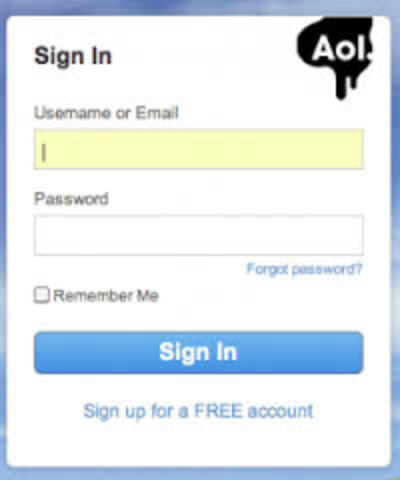Creation of First e-mail account
