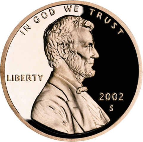 The first redesigned Lincoln Penny was released to the public