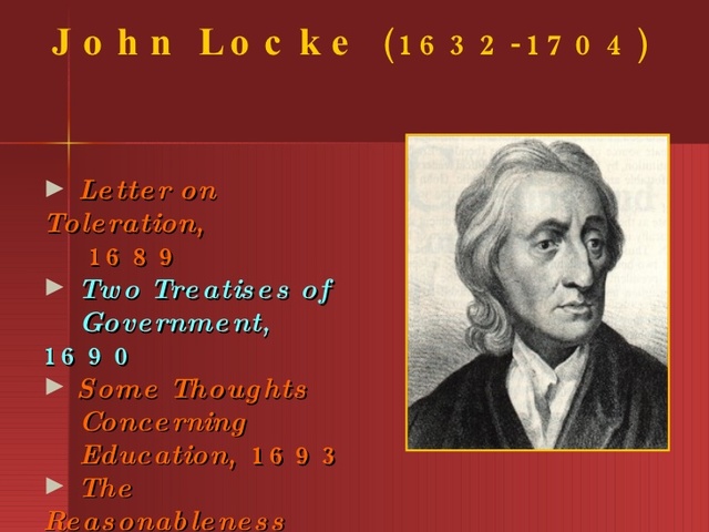 John Locke's Some Thoughts Concerning Education is published