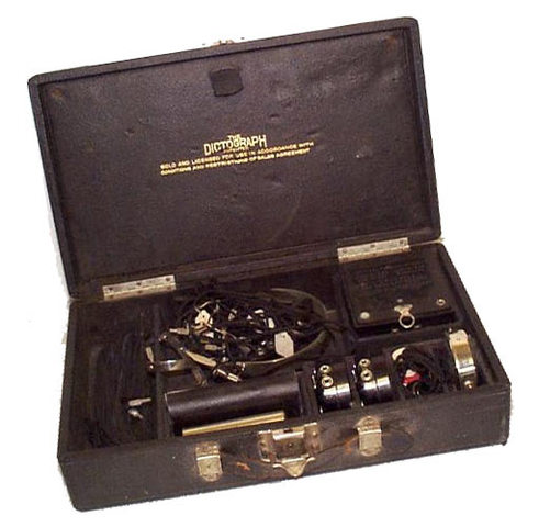 Detective Dictograph