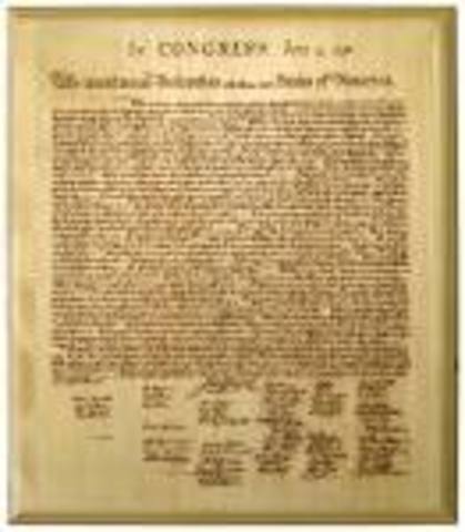 The Declaration of Independence