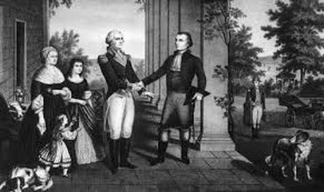 Congress gave him the major general position.