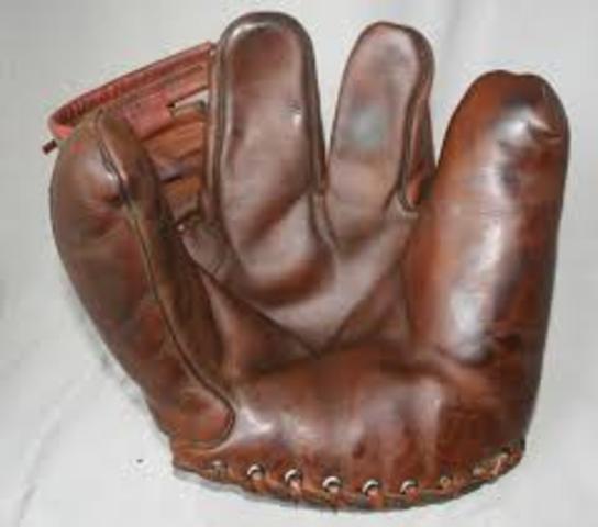 When I got my first baseball glove